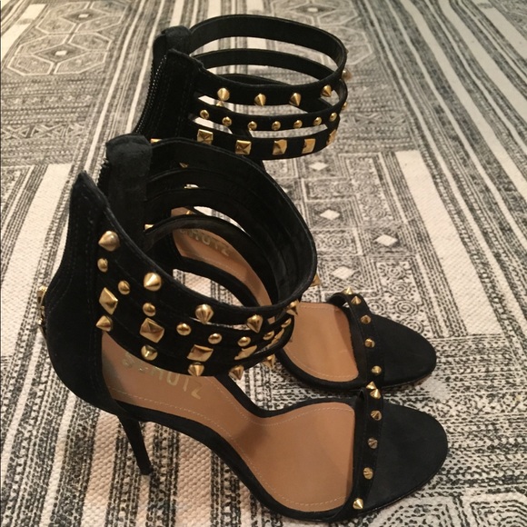 Brand New: SCHUTZ ‘Diadema’ studded sandals - Picture 2 of 8